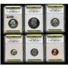 1980P/D/S Anthony Graded Graded Set of 3 GEMS (COI-6252)