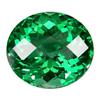 29.90ct Oval Checker Green Amethyst Uruguay (GEM-18864)
