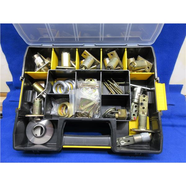 Tray of Latches and Other Parts - All Latches Are Used