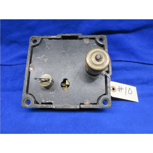 Antique Safe Lock from Late 1800's with a Working Key