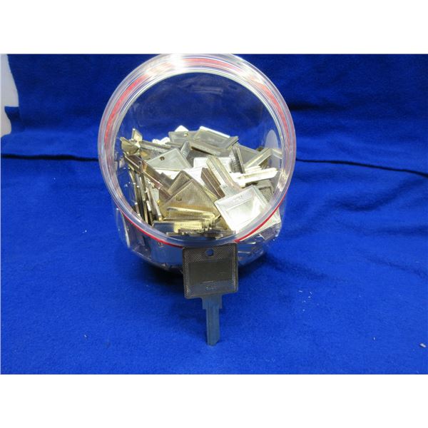 Lot of 145 Hotel Head Weiser Keyway Blanks