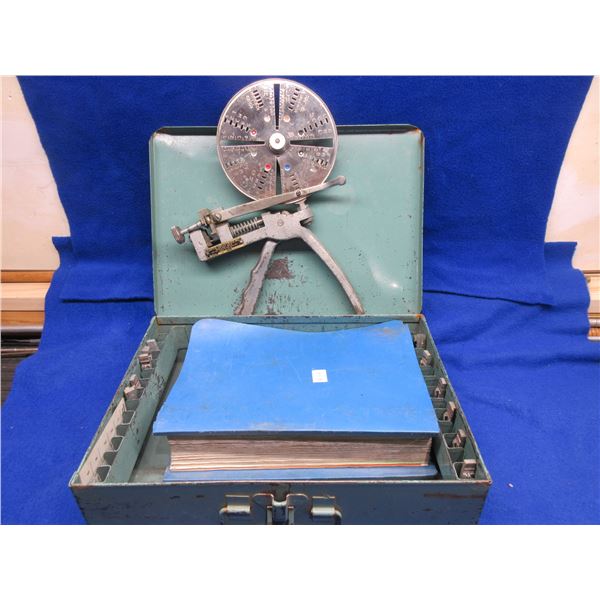 Curtis Model 14 Code Cutter & Code Book