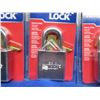 Image 2 : NEW - 4 American A5200D Padlocks in Blister Pack