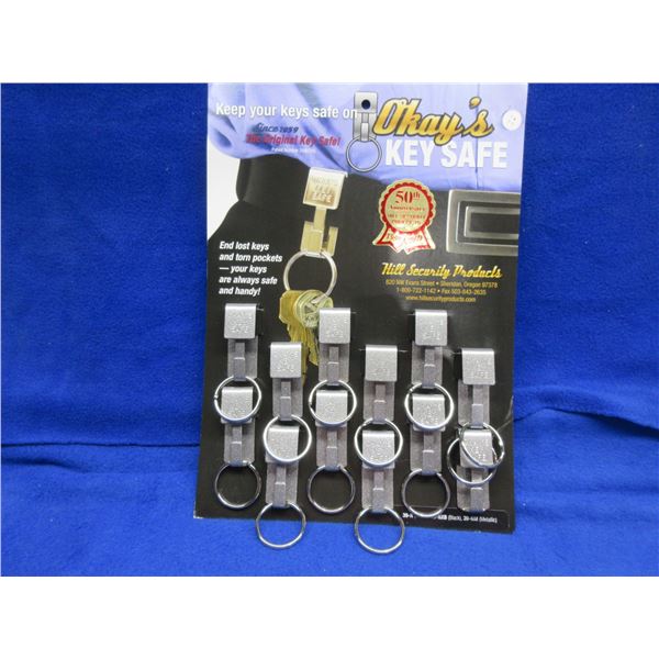 NEW - Okay's Key Safe - Card of 12 in Metallic Finish