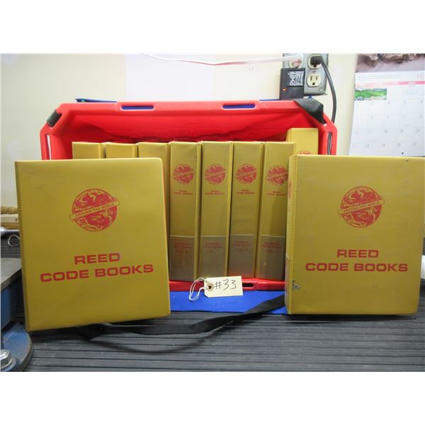 Set of Reed Code Books - Volumes 1 to 10