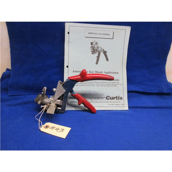 Curtis Model 15 Code Cutter - Appears to be setup for GM