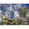 Image 4 : Tub of 135 Latches, Deadbolts & Bag of Lock Tools