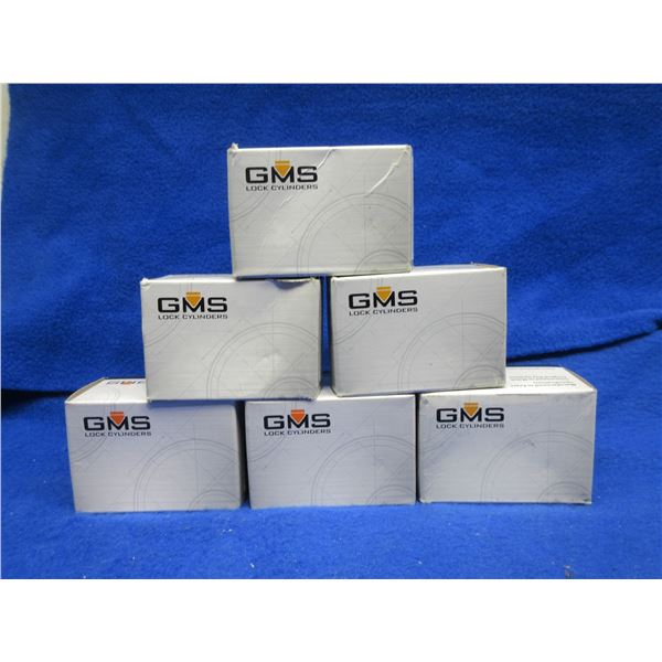 NEW - 6 GMS 1" and 1 1/8" Mortise Cylinders T Turns 10B-AT