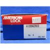 Image 1 : NEW - 6 American Padlocks A1205KZRED Keyed Zero