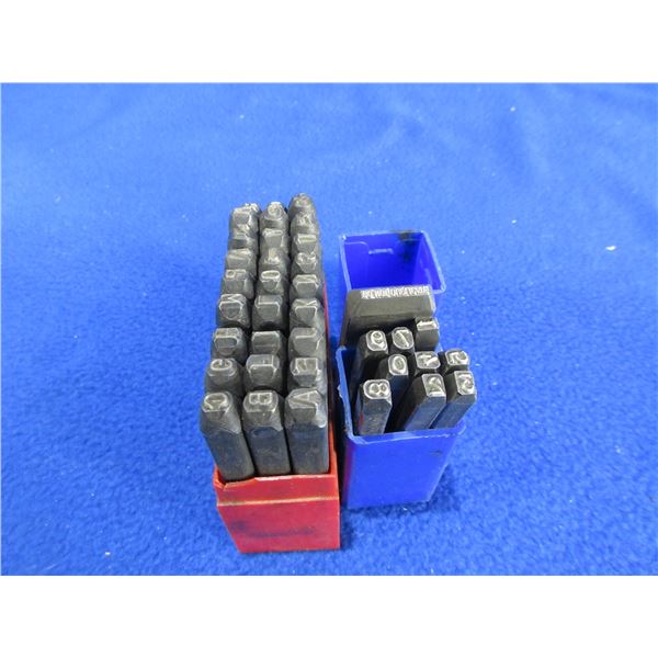 4mm Number Punches, 3mm Letter Punches with 2/90 Do Not Duplicate Punch
