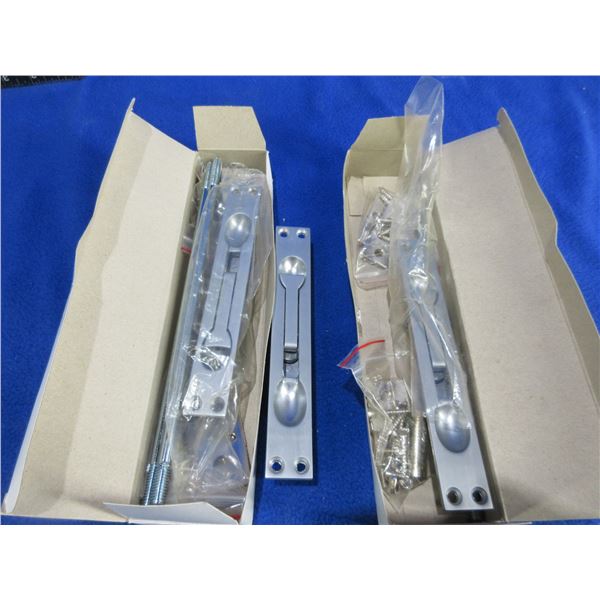 NEW - 1 Pair & 1 Single of 8402C26D Flush Bolts