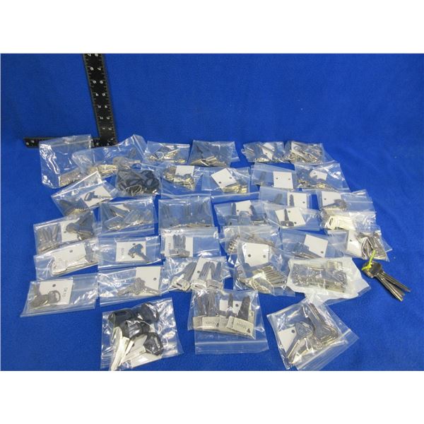 Lot of Approx. 260 Key Blanks - Yamaha, Kawasaki and Suzuki