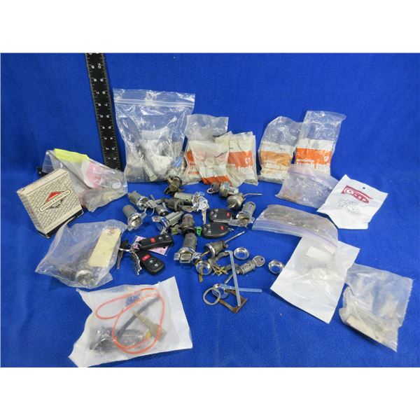 Lot of Misc. Car Locks and Parts - GM, Chrysler, Ford