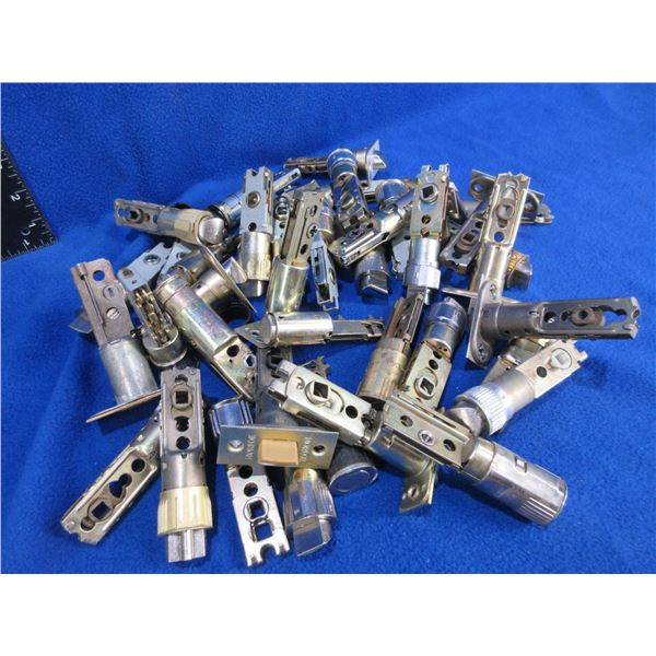 Lot of 38 Weiser Door Latches and Deadbolts - Most Appear New