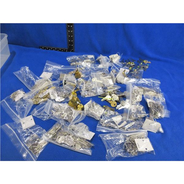 Lot of Approx. 615 Misc. Key Blanks