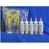 Image 1 : NEW - 5 x 1 oz Graphite Bottles and HPC Graphite Gun