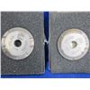 Image 2 : 4 Ilco Key Machine Cutting Wheels - CU-20 x 2, 11-MC x 2