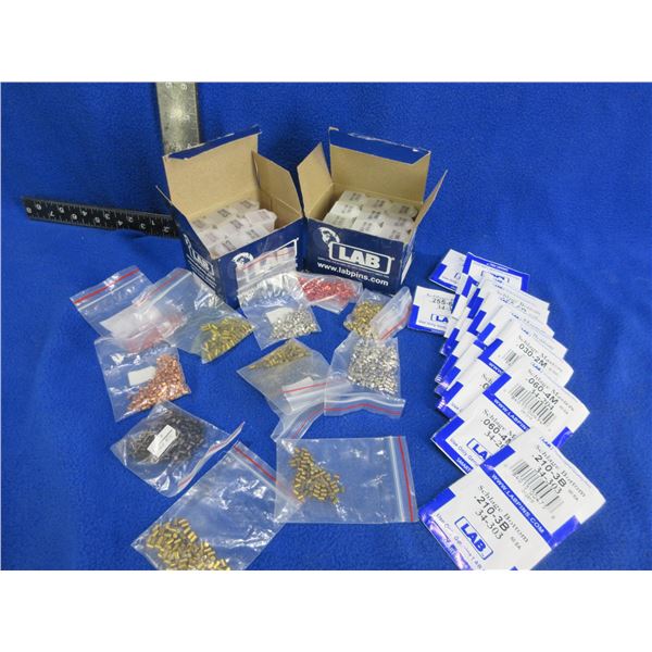 Lot of Approx. 48 Assorted Pin Packages