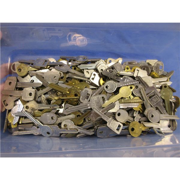 Lot of Approx. 270 Vintage Automotive Key Blanks