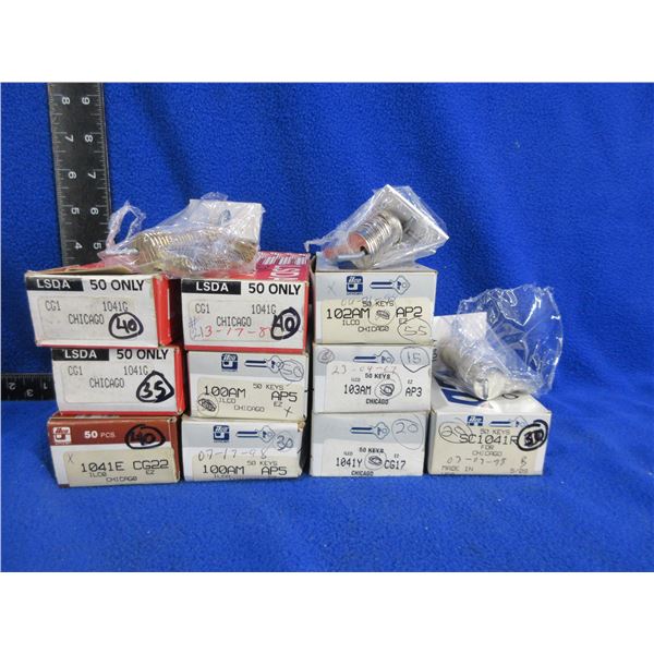 Lot of Approx. 415 Misc. Key Blanks