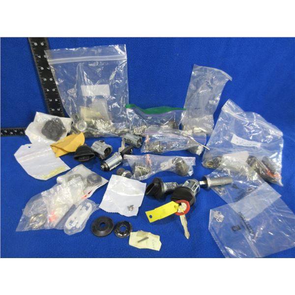 Lot of Misc. Automotive Ignitions and Parts