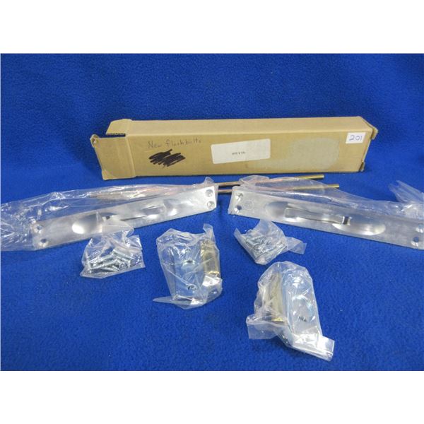 New - 2 Flushbolt Set