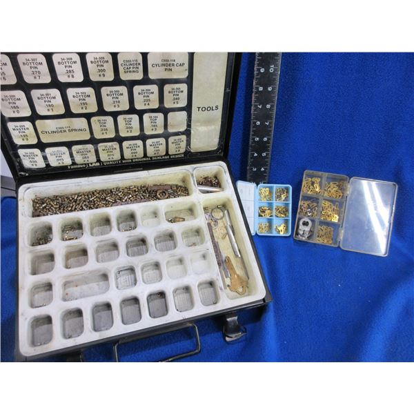 2 Small Wafer Kits and Empty LAB Pin Kit with Used Pins