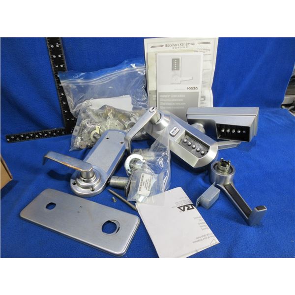 2 Used KABA Simplex Push Button Door Locks and Parts
