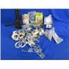 Image 1 : Lot of Misc. Latches, Deadbolts, Padlock Cylinders, Parts, Etc.