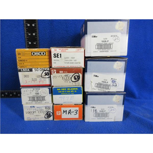 Lot of Approx. 449 Misc. Key Blanks