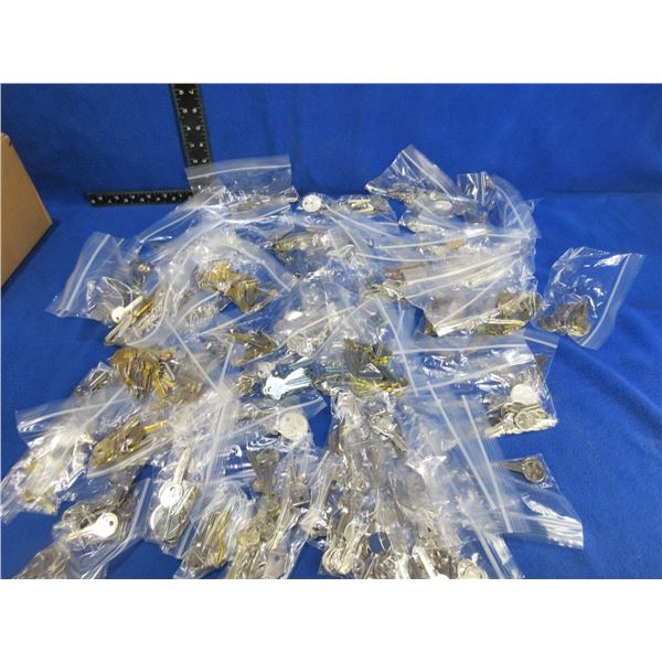 Lot of Approx. 556 Misc. Key Blanks