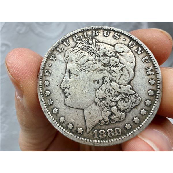 MORGAN SILVER DOLLAR - 1880