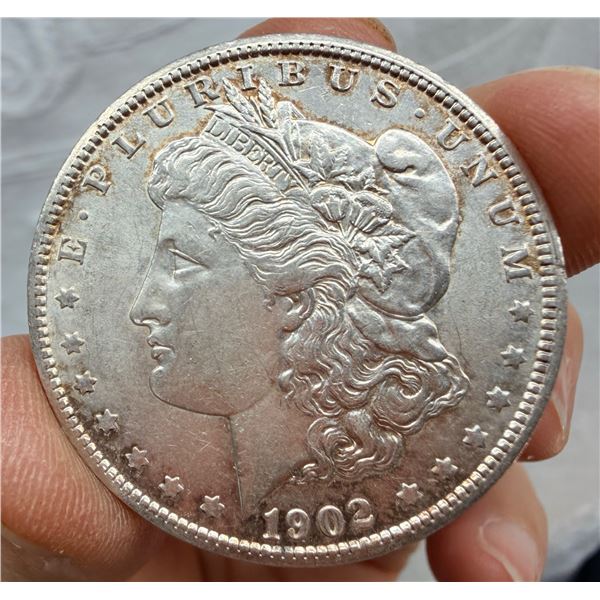 MORGAN SILVER DOLLAR - 1902O