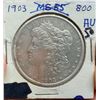 Image 1 : MORGAN SILVER DOLLAR - 1903