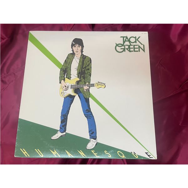 1980 debut album Humanesque by British musician Jack Green