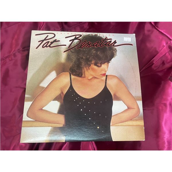 1980 vinyl album Crimes of Passion by Pat Benatar.
