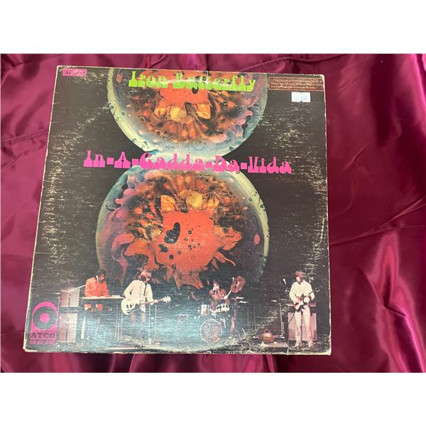 1968 Iron Butterfly In-A-Gadda-Da-Vida vinyl LP