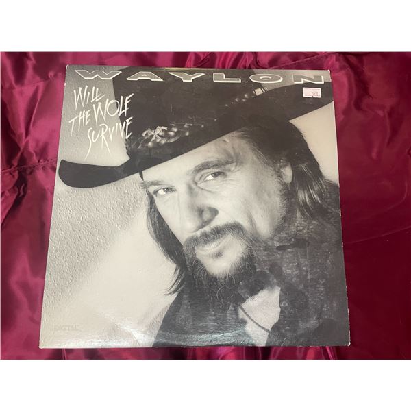 Waylon Jennings' 1986 album Will The Wolf Survive.