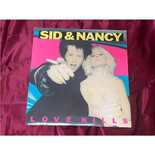1986 film Sid & Nancy, titled Sid & Nancy: Love Kills.