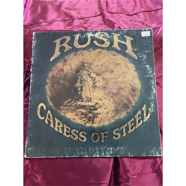 Rush's third studio album, Caress of Steel, released in September 1975