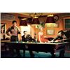 Image 1 : Elvis Presley, Marilyn Monroe, James Dean, Humphrey Bogart    Billiard Pool Table  Artwork 12" X 18"