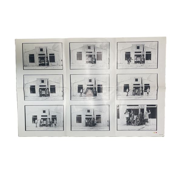 ORIGINAL B&W POSTER from Paul McCartney's VENUS AND MARS LP (1975)