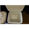 Image 5 : Qty 2 Igloo Ice Cube Wheeled Coolers w/ Misc Cups