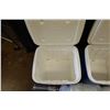 Image 6 : Qty 2 Igloo Ice Cube Wheeled Coolers w/ Misc Cups