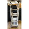 Image 1 : NewAge Industrial Pan Cooler Rack 20" x 26" x 69"H (rubber tires cracking)