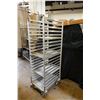 Image 2 : NewAge Industrial Pan Cooler Rack 20" x 26" x 69"H (rubber tires cracking)