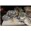 Image 4 : Multiple Metal Kitchen Essentials: Food Storage Containers, Some Lids, Stock Pots, Colander, UtensiL