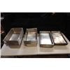 Image 2 : Multiple Metal Kitchen Food Storage Containers, Misc Sizes