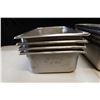 Image 3 : Multiple Metal Kitchen Food Storage Containers, Some Perforated, Misc Sizes