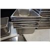 Image 4 : Multiple Metal Kitchen Food Storage Containers, Some Perforated w/ Bin Lids, Misc Sizes